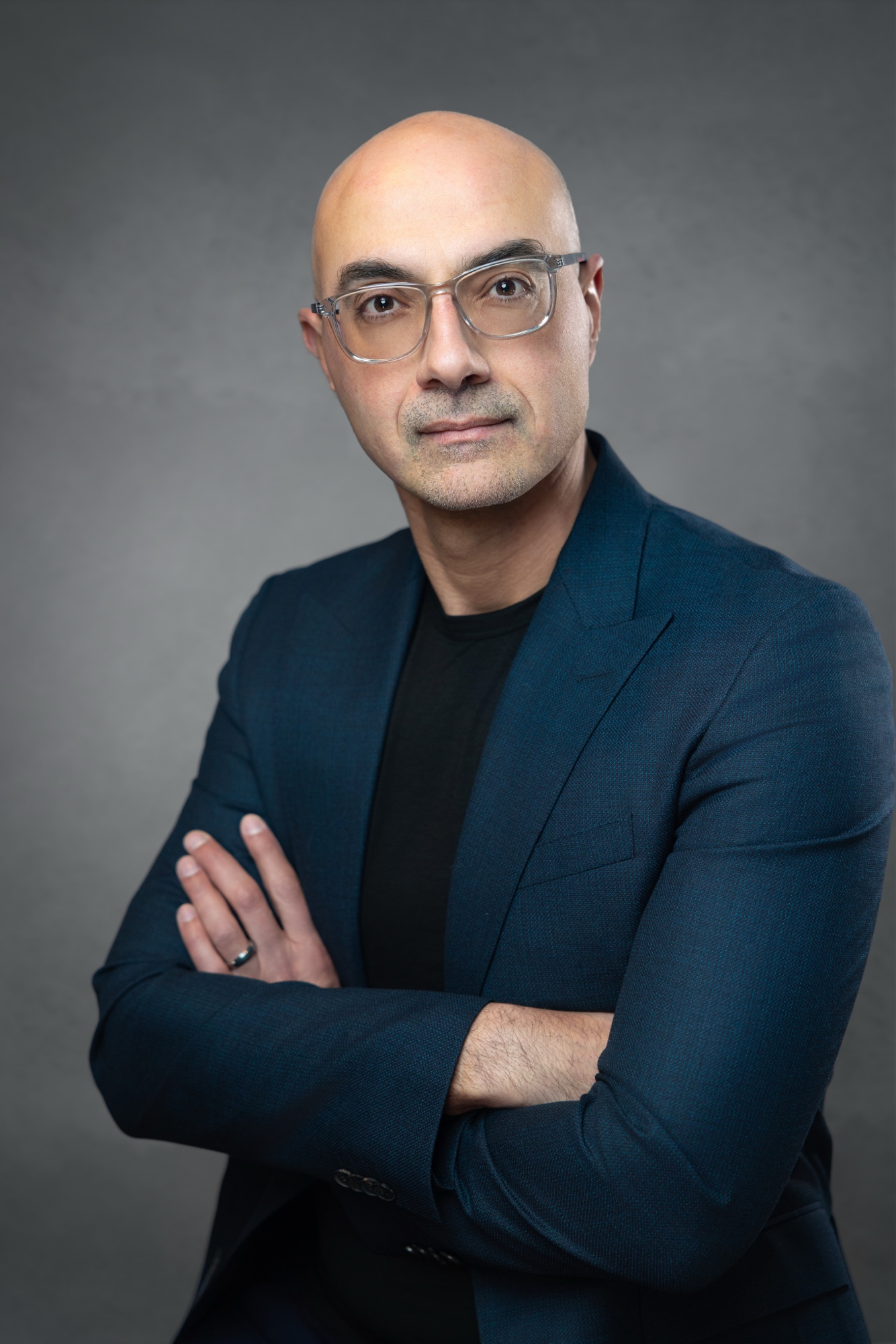 Dr. M. K. Jarbou photographed as the author of Before the Alarm.